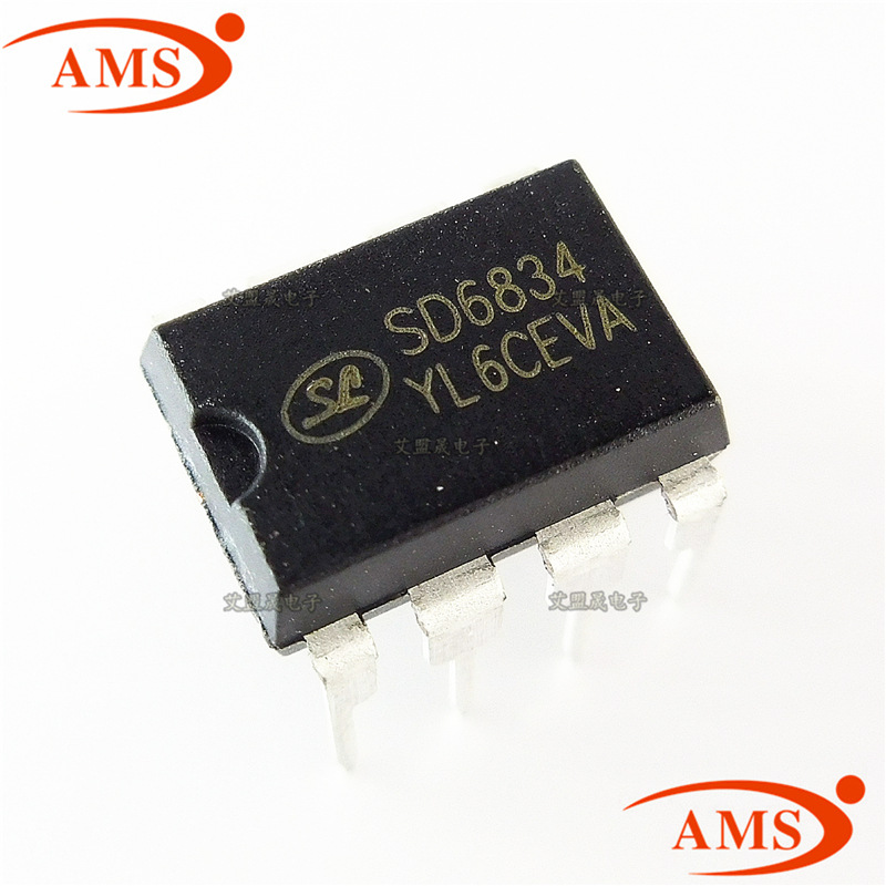 sd6834 sd6834 dip-8直插 开关电源管理 silan/士兰微 全新现货