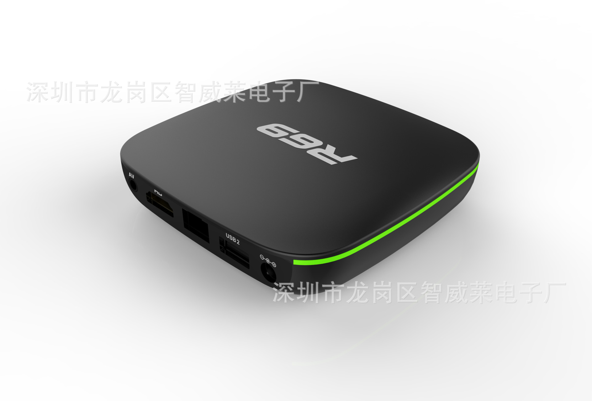 r69机顶盒 全志h3 网络机顶盒安卓7.1 高清电视机顶盒 18g 4k