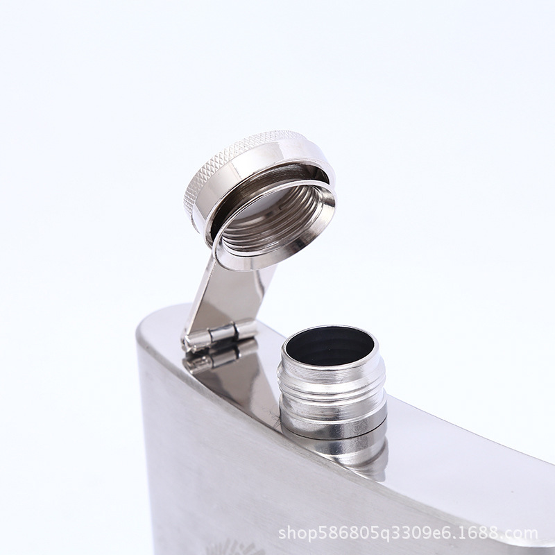 不锈钢水杯时尚牛仔酒壶创意定制礼品壶户外便携随身迷你小酒壶