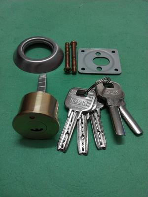 外装门锁月牙原子型单头铜锁芯 出租房防盗门锁具配件 厂家直销