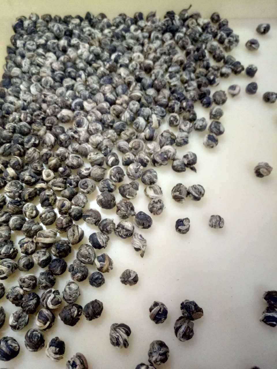 2017年新茶 欧标茉莉珍珠王 茉莉龙珠 浓香型