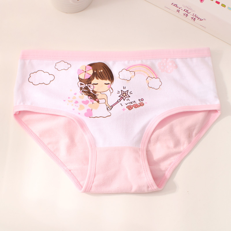 公主女童内裤棉质儿童三角内裤女中大童宝宝可爱女孩内裤短裤热卖