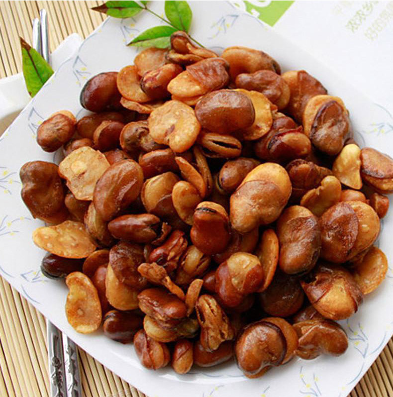 香酥蚕豆牛肉麻辣零食批发散装香辣味4斤/袋兰花豆休闲小吃下酒菜