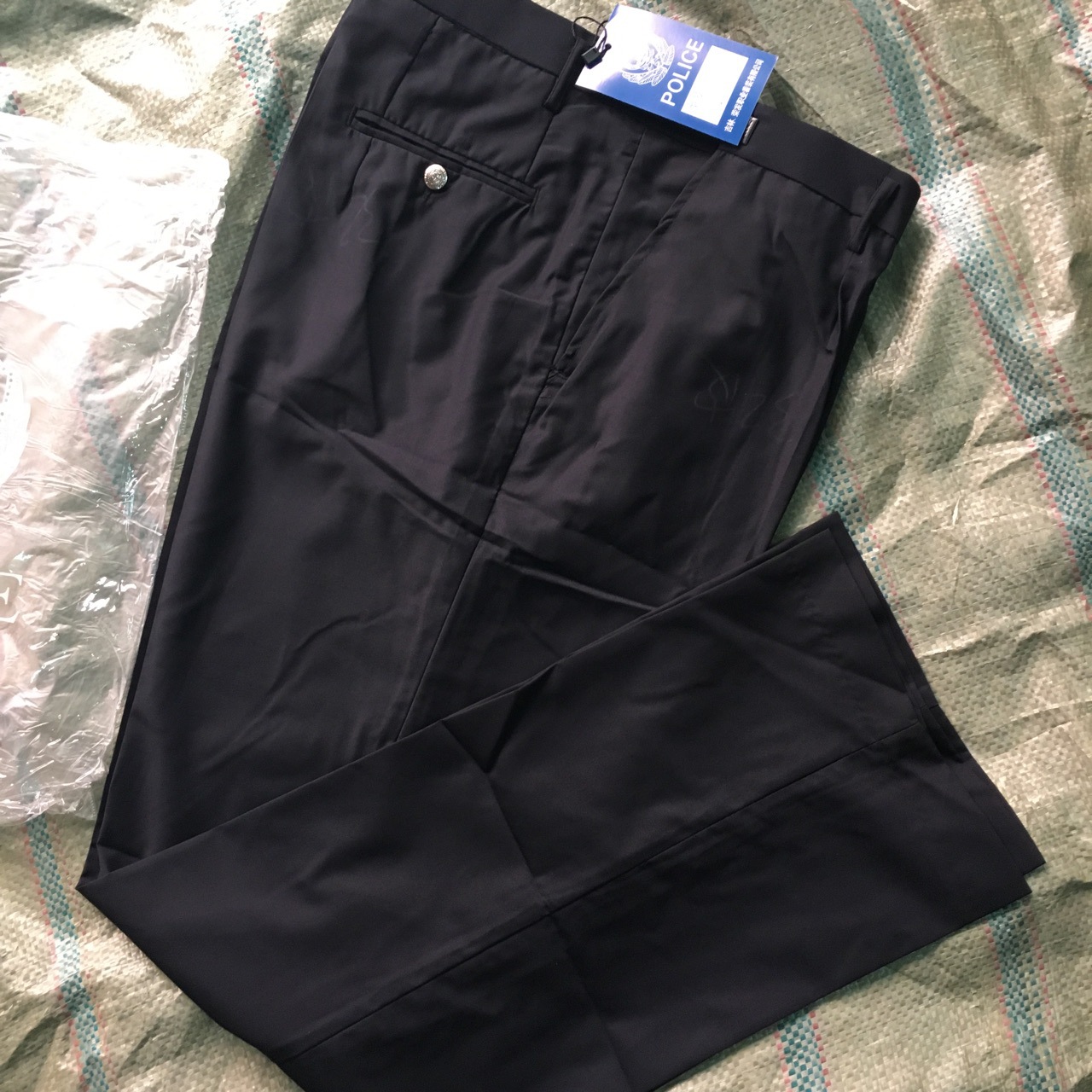 批发毛料夏执勤裤 行政单裤子安保员薄款长裤 调节腰西裤制服裤