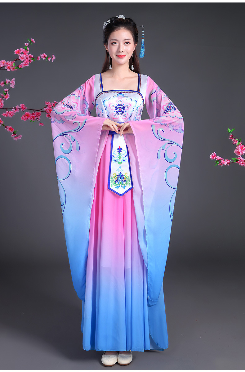 汉服女 古装曲裾cosplay汉服民族服装成人礼女古装襦裙影视演出服