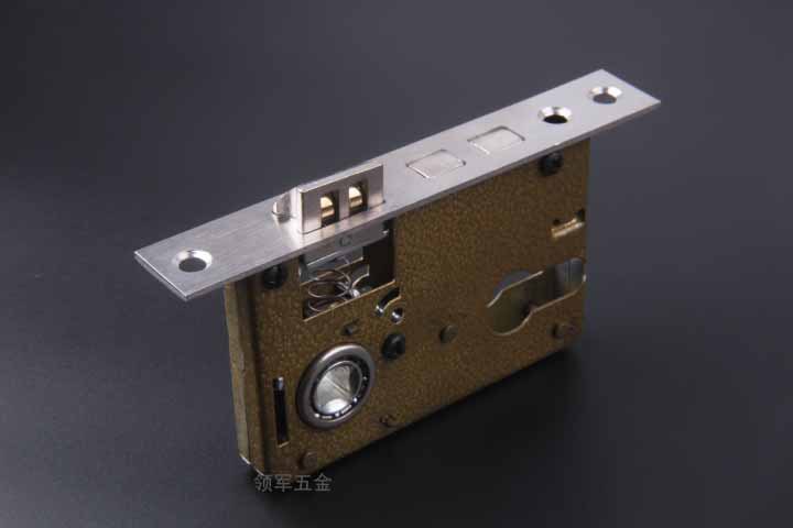 小50轴承锁体室内门执手锁具配件 总长12.5cm