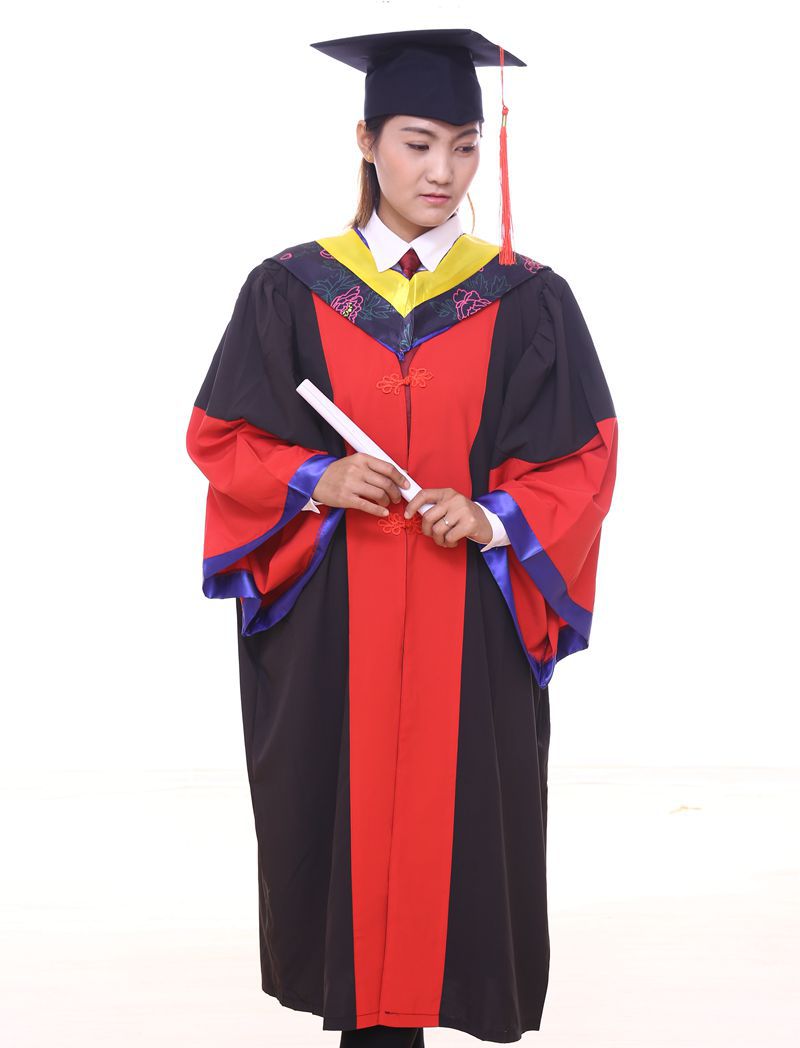 博士服导师服学士学位服成人毕业典礼服装可定制厂家现货批发零售