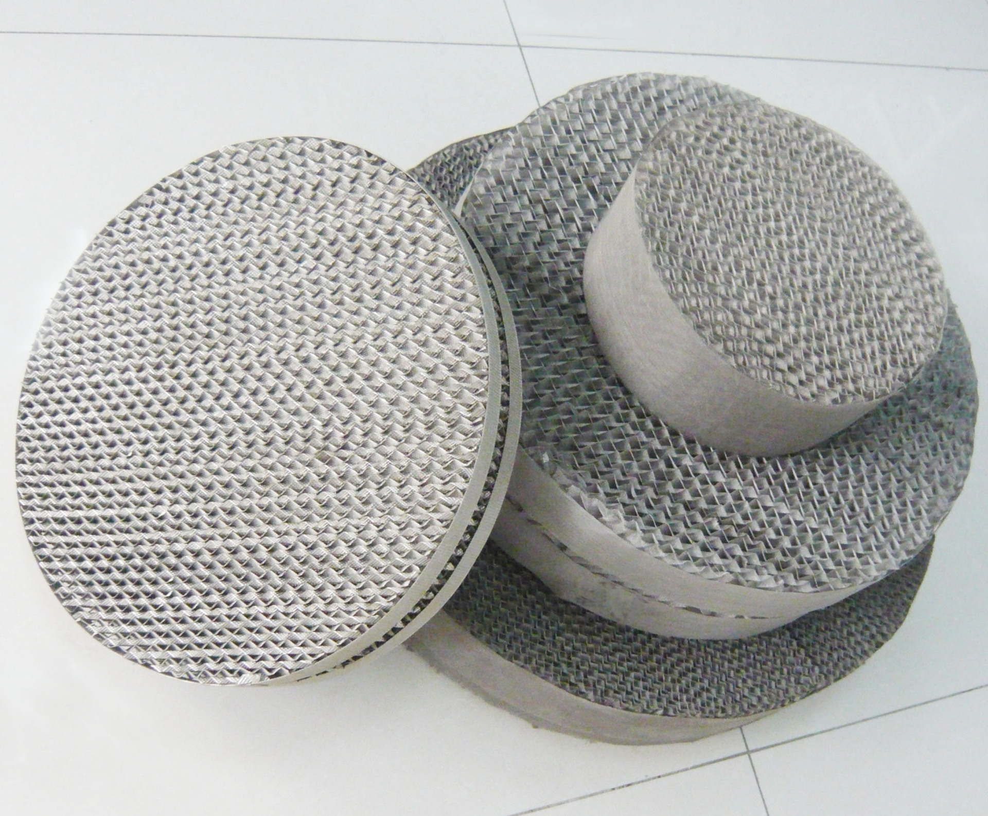 304316l22052507双相钢不锈钢丝网填料钛及钛合金丝网填料