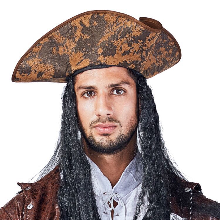 cosplay万圣节海盗帽配件 加勒比海盗帽子 海盗刀海盗旗 海盗眼罩