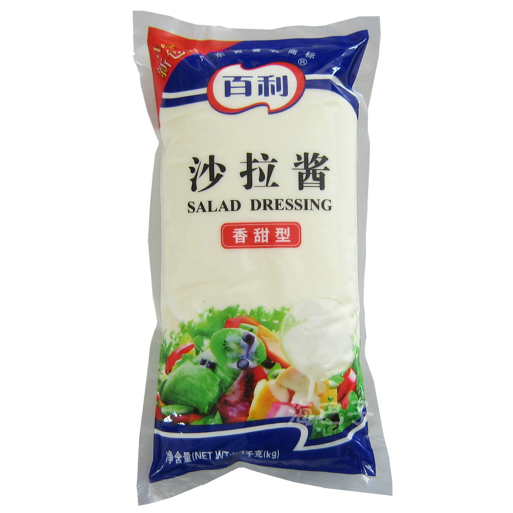 批发百利沙拉酱1kg 蔬菜水果沙拉酱 香甜型沙拉酱 寿司烘焙调味酱