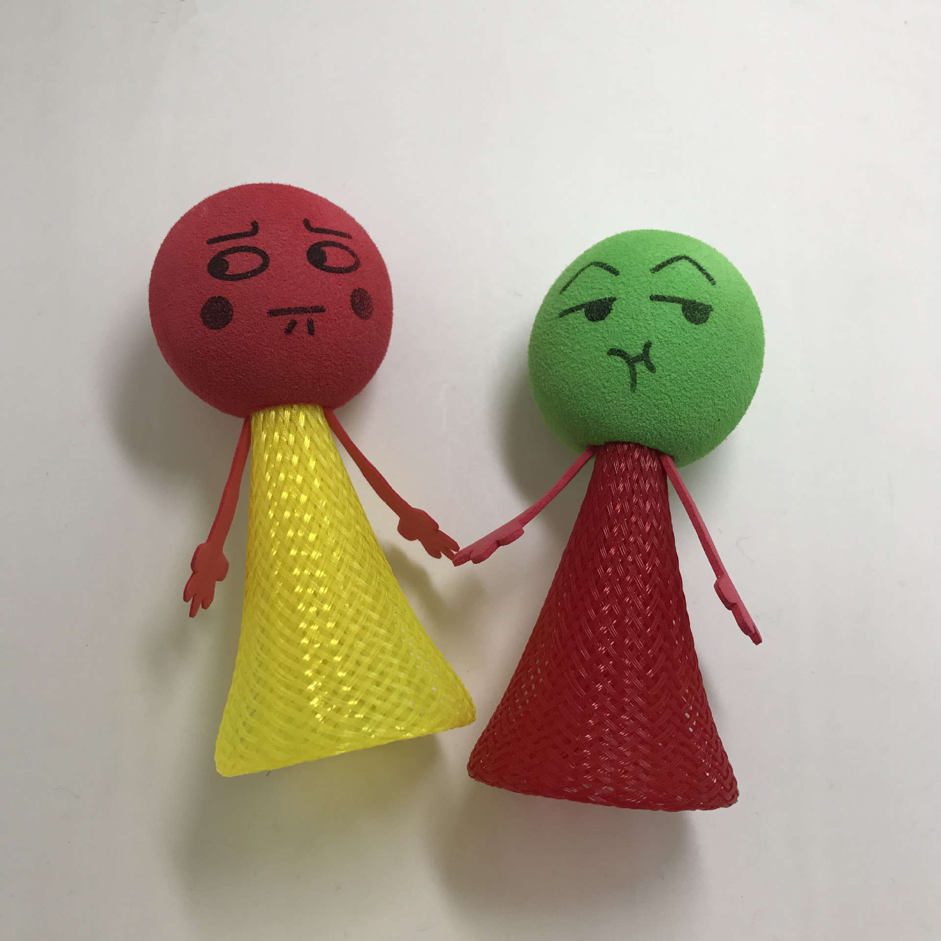 大号弹跳精灵eva弹簧人 弹跳小人跳跳人 小朋友礼物玩具地摊批发