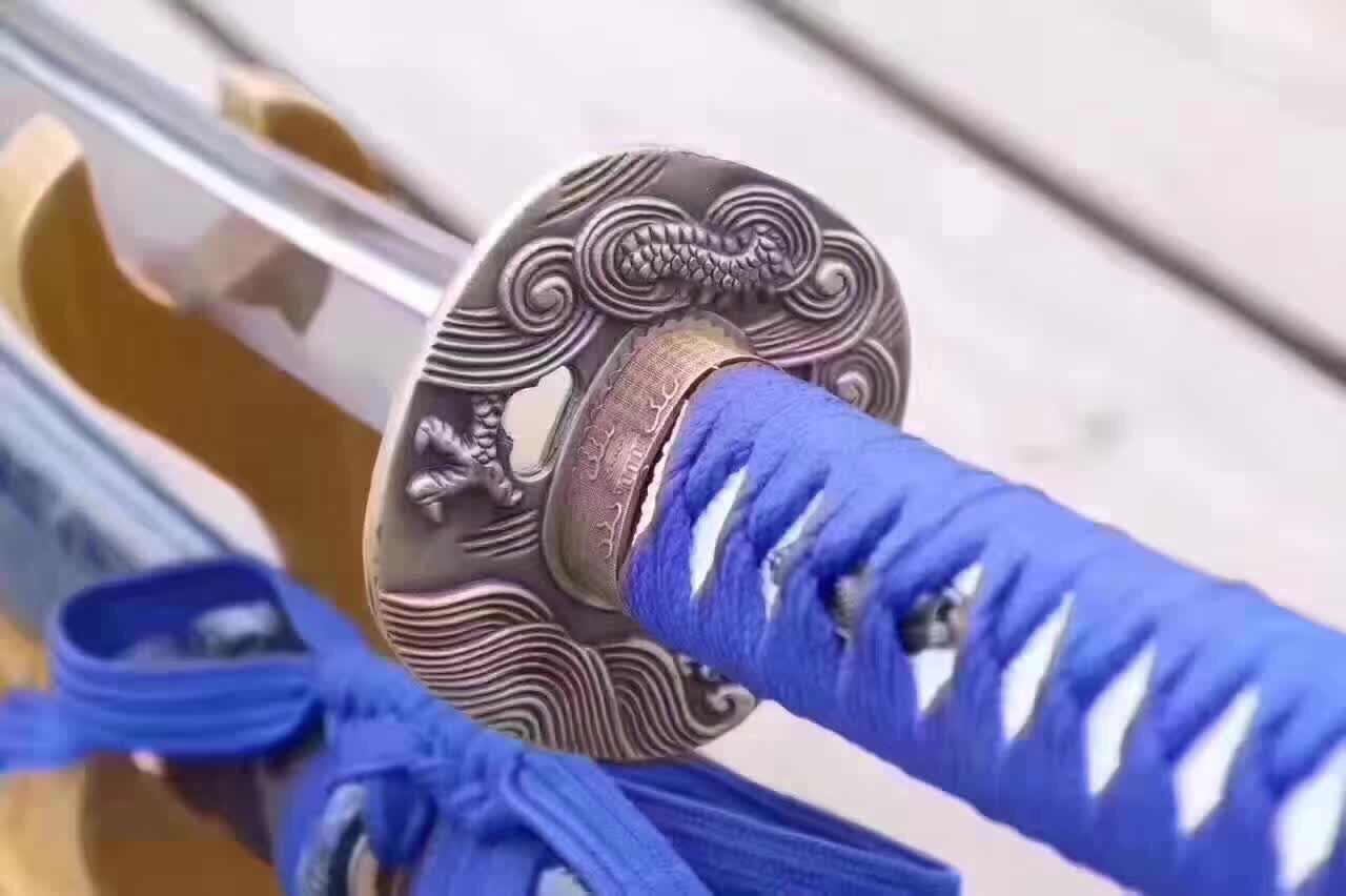 一件代发龙泉宝剑手工高性能碳钢武士刀剑一体户外冷兵器未开刃