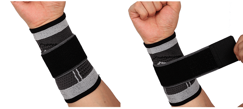 淘货源举重卧推护手腕篮球运动护具羽毛球排球护腕高弹性缠绕护腕