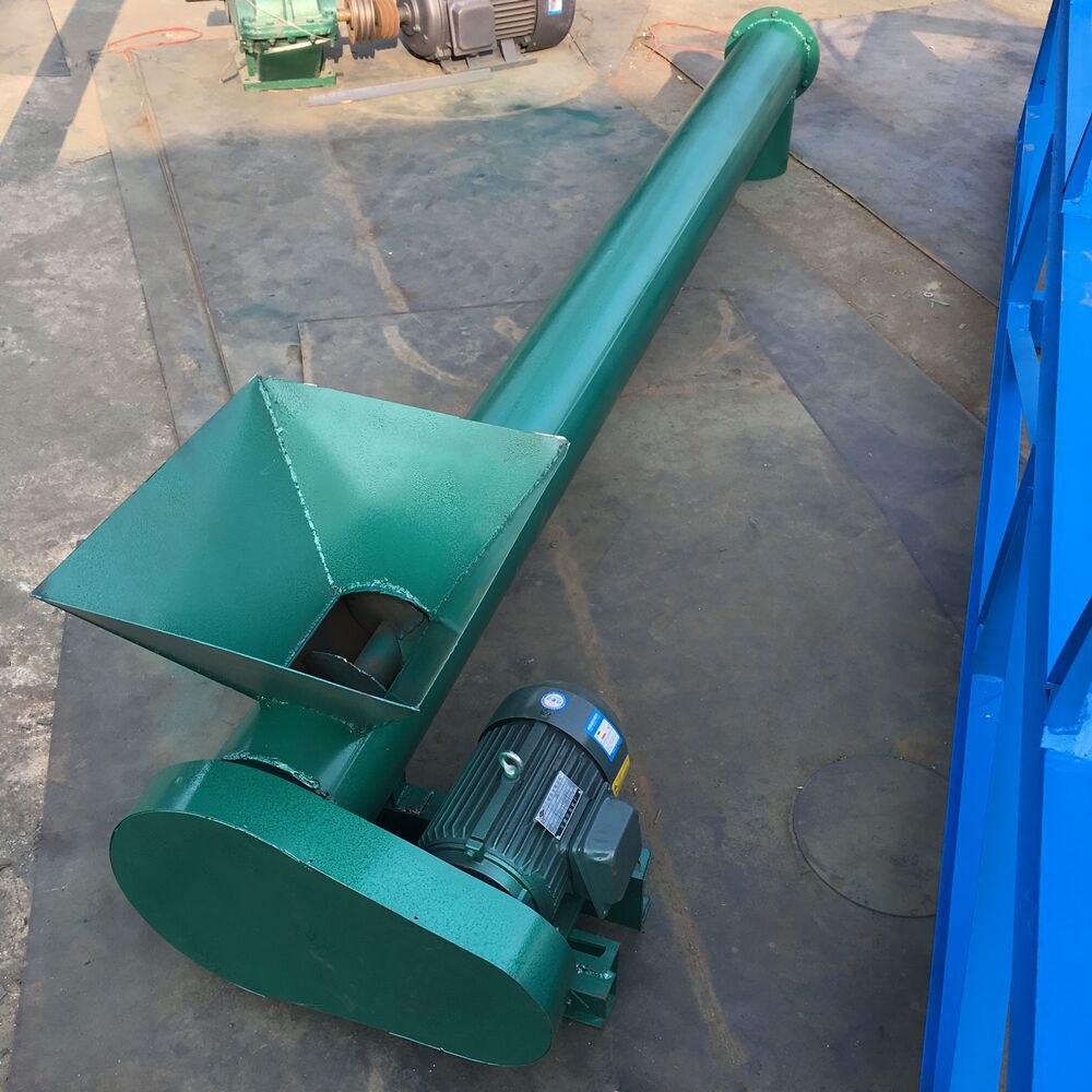 水泥粉密封装罐螺旋输送机 倾斜管道式输送机 螺旋绞龙给料机