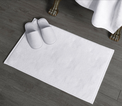 批发五星级酒店浴室地巾纯棉浴室吸水地垫洗手间卫生间加厚全棉