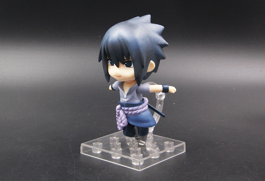 火影1疾风传 宇智波佐助 q版707换脸粘土人 可动 手办模型玩具