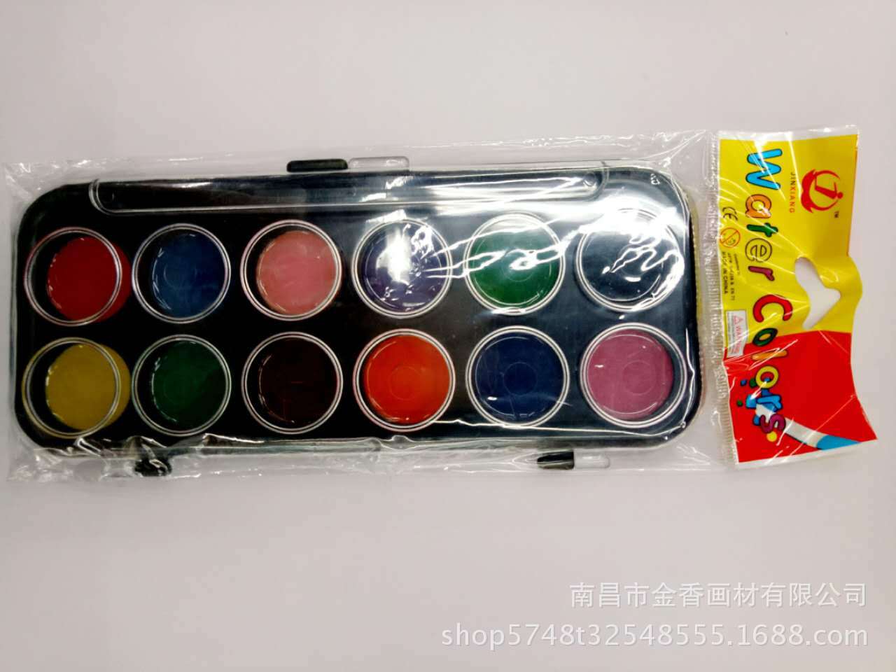 儿童玩具动漫涂鸦/彩漫涂鸦/水彩画/动漫彩绘画专用学生颜料12色