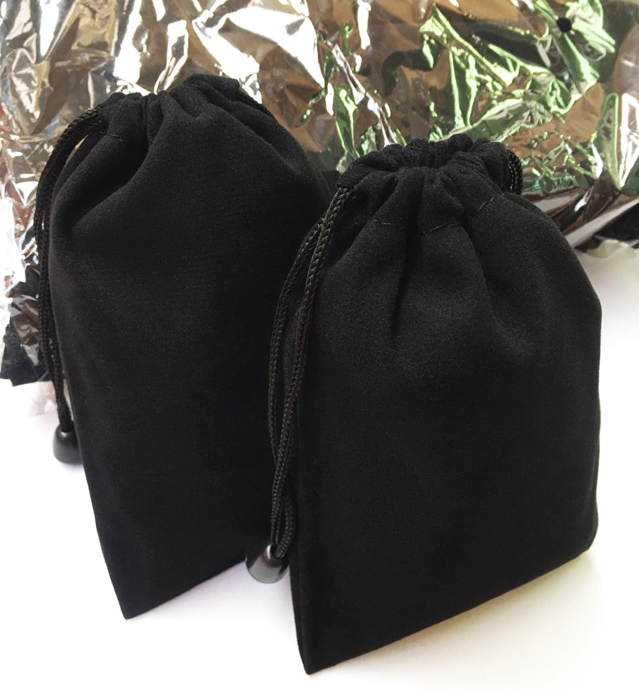 绒布袋厂家 黑色绒布袋 移动电源绒布袋 珠宝首饰束口布袋 拉绳袋