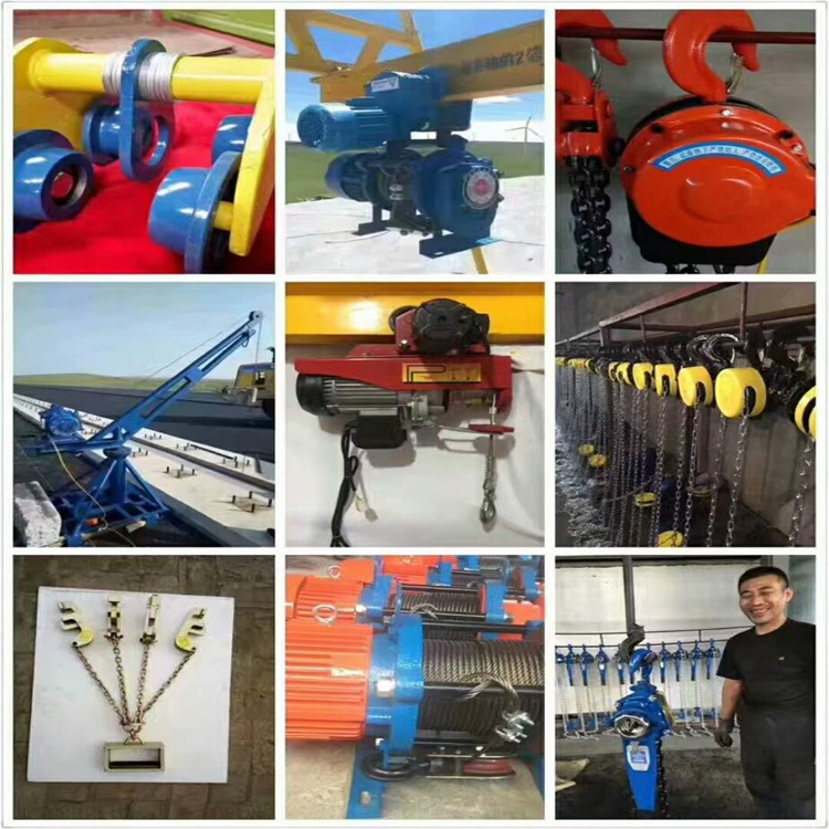 直供防爆不锈钢单轨吊机手动猫头吊手拉葫芦单轨运行小车