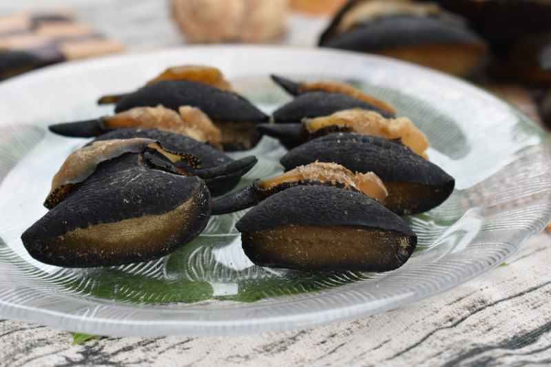 北海海鲜干货推荐产品   产品名称:黑鲍鱼干/黑鲍螺干 产品规格:大号