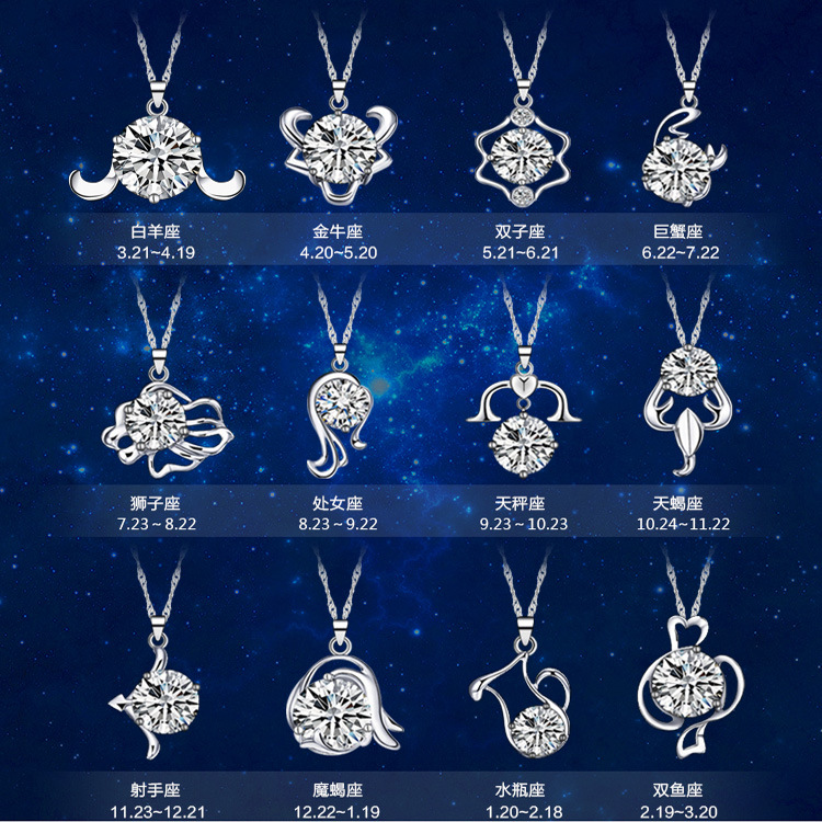 s925纯银 日韩女款紫水晶耳钉 皇冠菊花海豚锆石耳钉防过敏耳坠