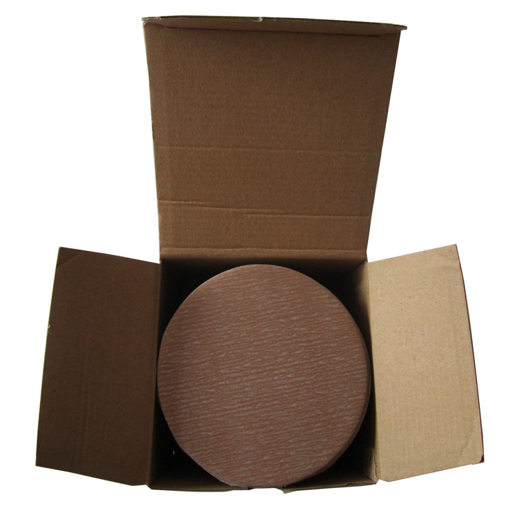 厂家直销5寸诺顿砂纸 诺顿a275 诺顿c275 norton圆盘植绒砂纸