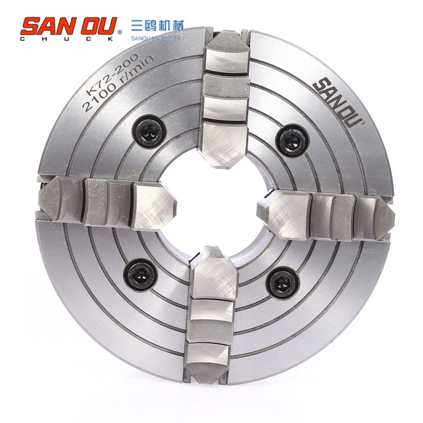 三鸥牌三欧sanou k72 500四爪单动卡盘 车床夹具四爪卡盘
