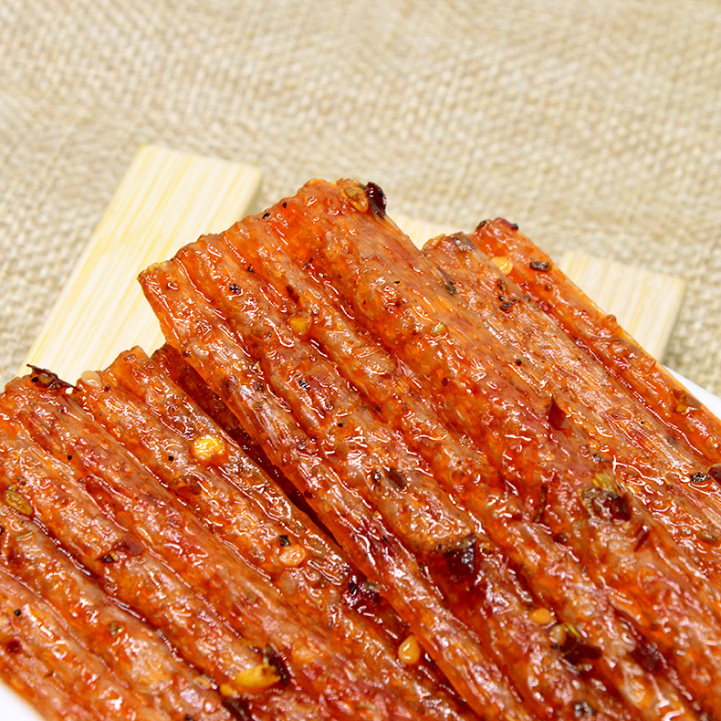 200g*40包/箱红烧素牛肉味辣条 湖南风味零食面筋 80后小吃大辣片
