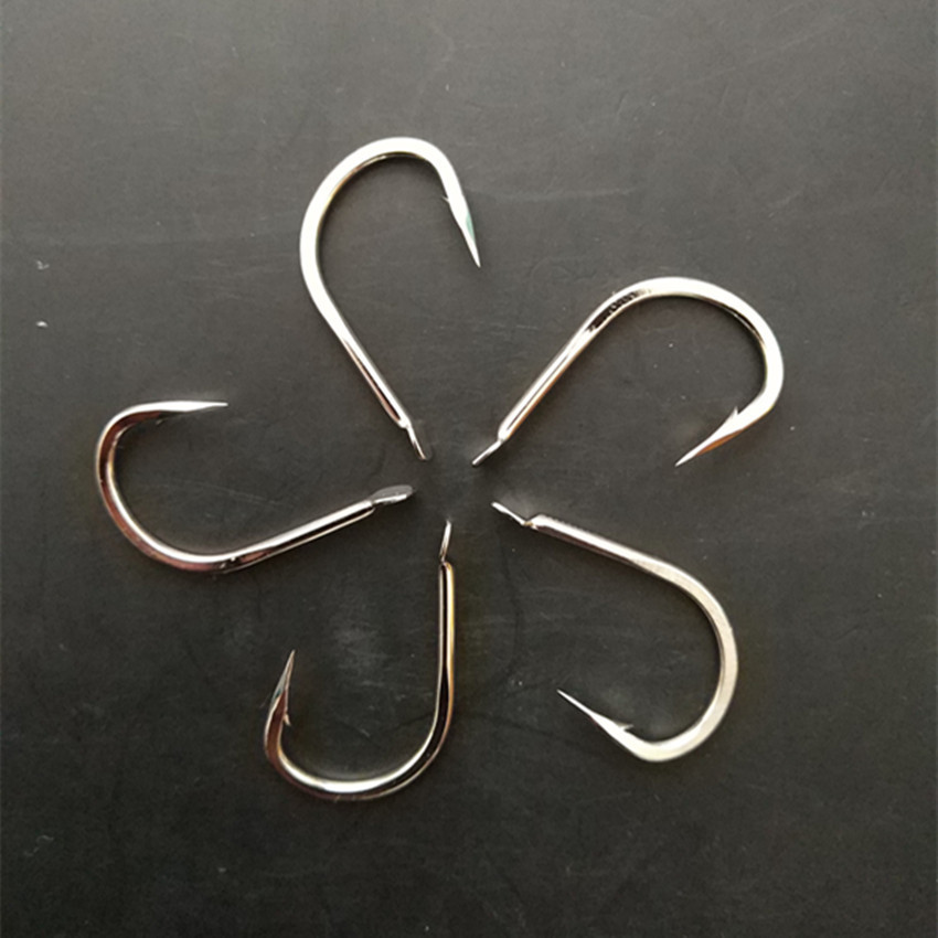 批发青鱼钩 鲟鱼钩 猫钩 歪嘴大物钩巨青钩 散装盒装鱼钩