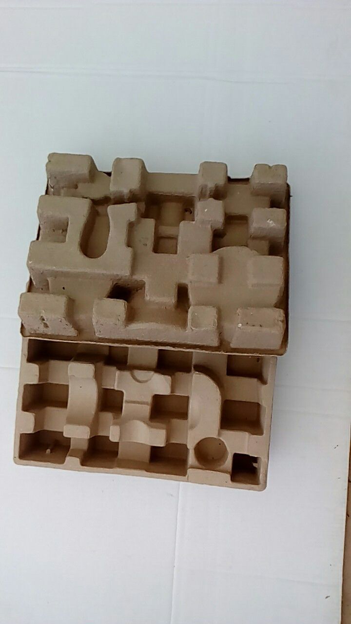 供应鸡蛋壳纸托 亚亨纸制品 儿童手摇榨汁机纸托产品 产品内包装