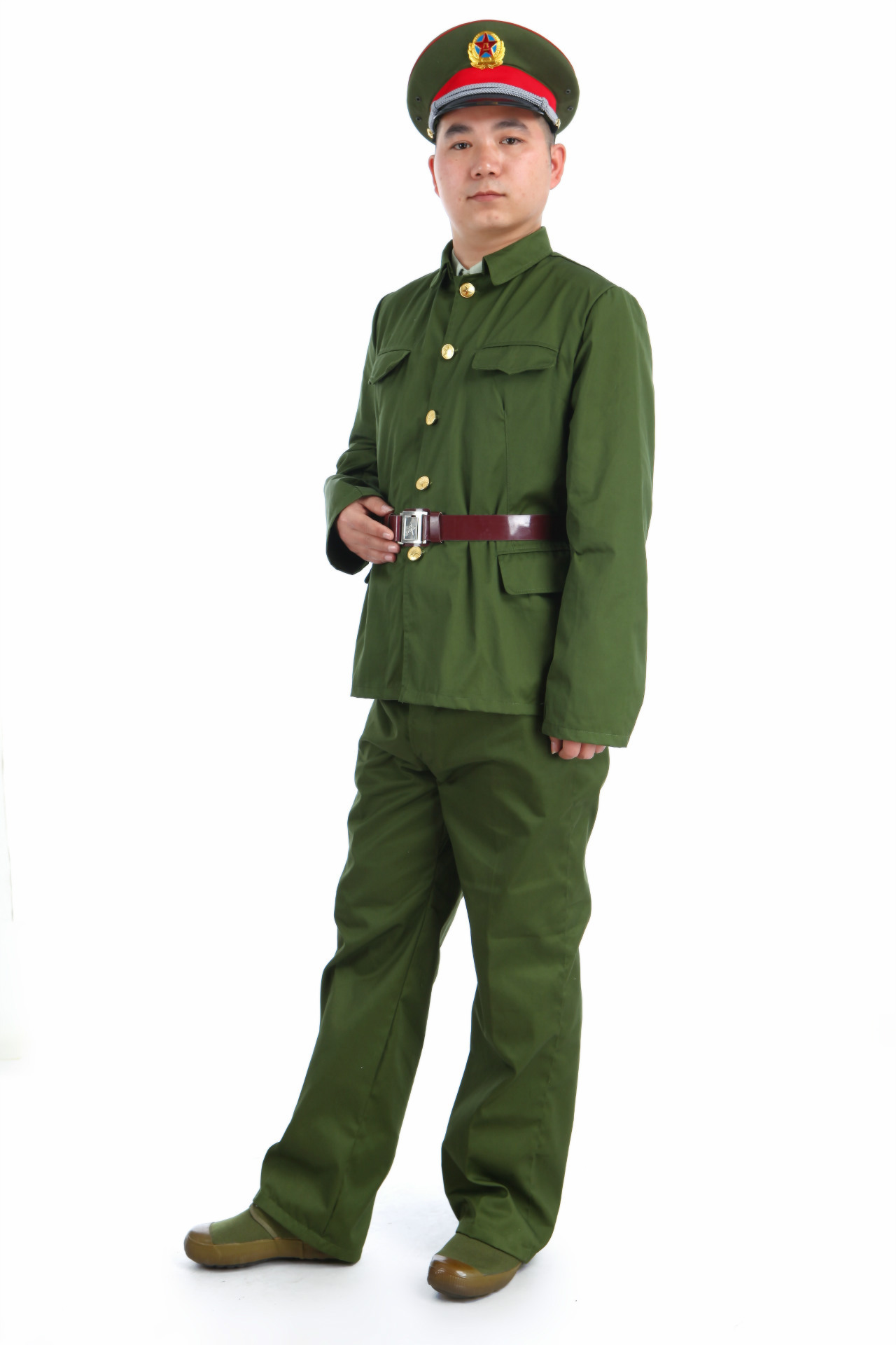 87涤卡士官冬常服 教官服 聚会演出服 酒店工作服