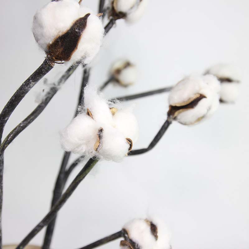 热卖格蕾贝尔6头棉花仿真花客厅 装饰花餐桌花艺拍摄影道具假花