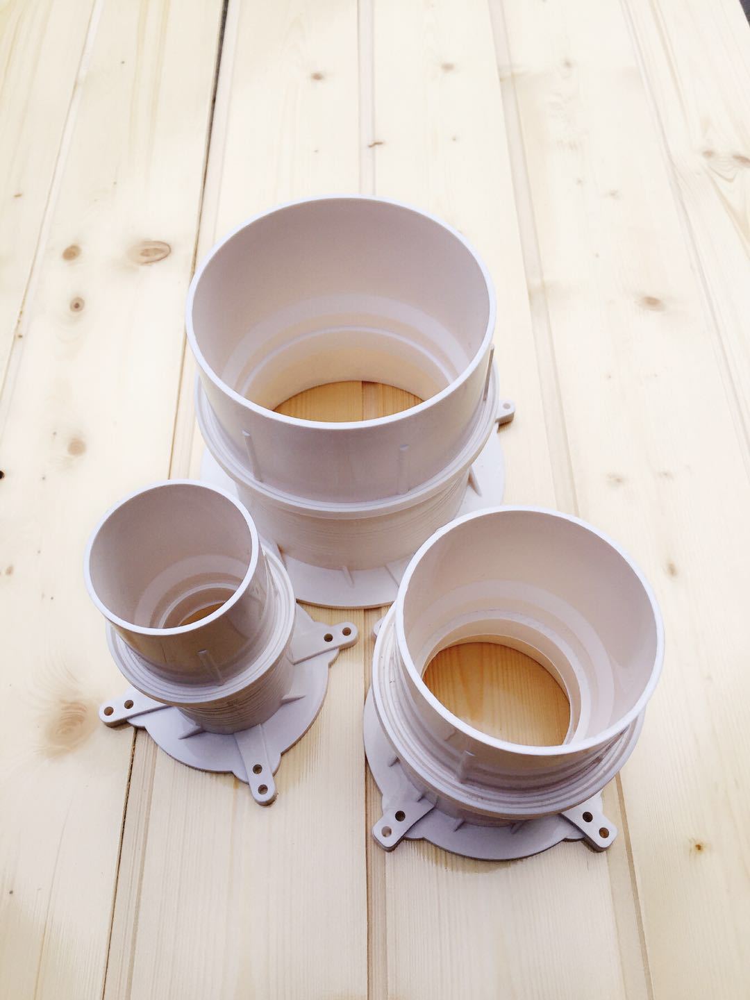 pvc 50 75 110国标防水工程预埋套筒 预埋直接接头塑料排水管件配