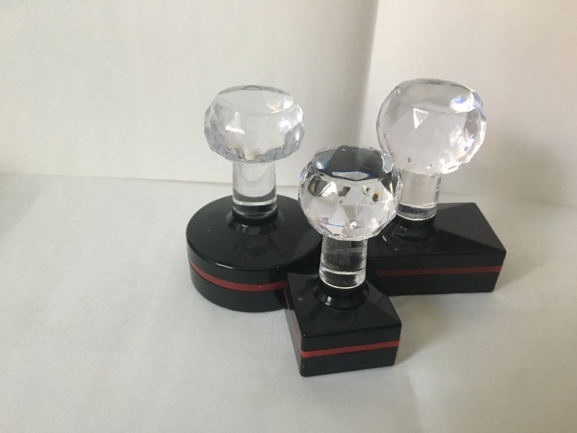 正宗hb光敏印章壳单壳,7mm厚深壳,印章材料批发