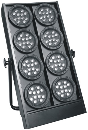 厂家直销八眼观众灯 八头观众灯 led八眼染色灯 led观众灯舞台灯