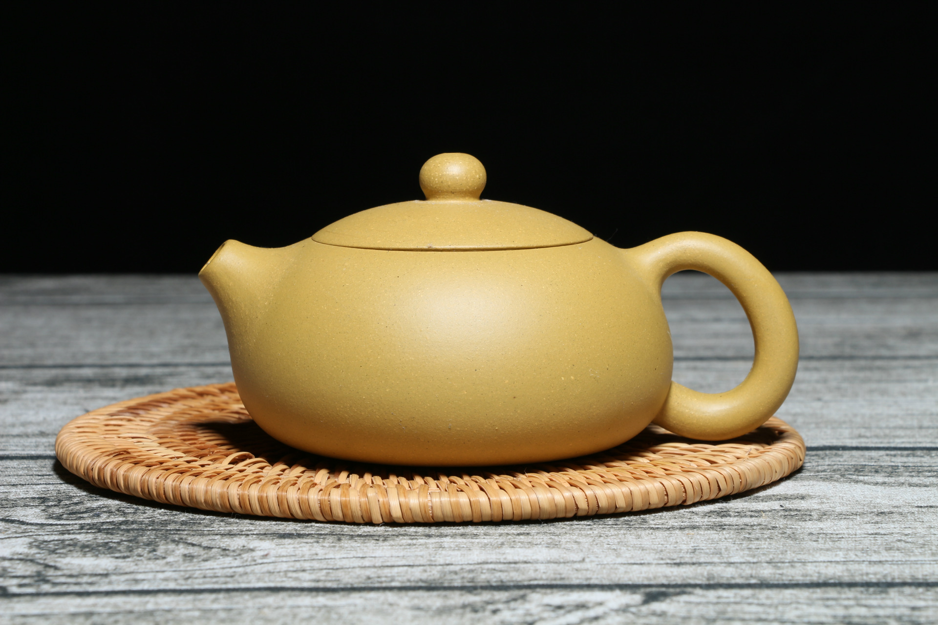 宜兴正品紫砂 全手工制作 原矿段泥扁西施壶200毫升混批礼品定制