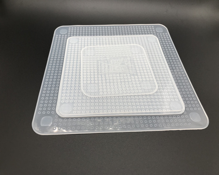 食品级透明硅胶保鲜膜 厨房果蔬用品保鲜盖 多功能碗盖 4件套