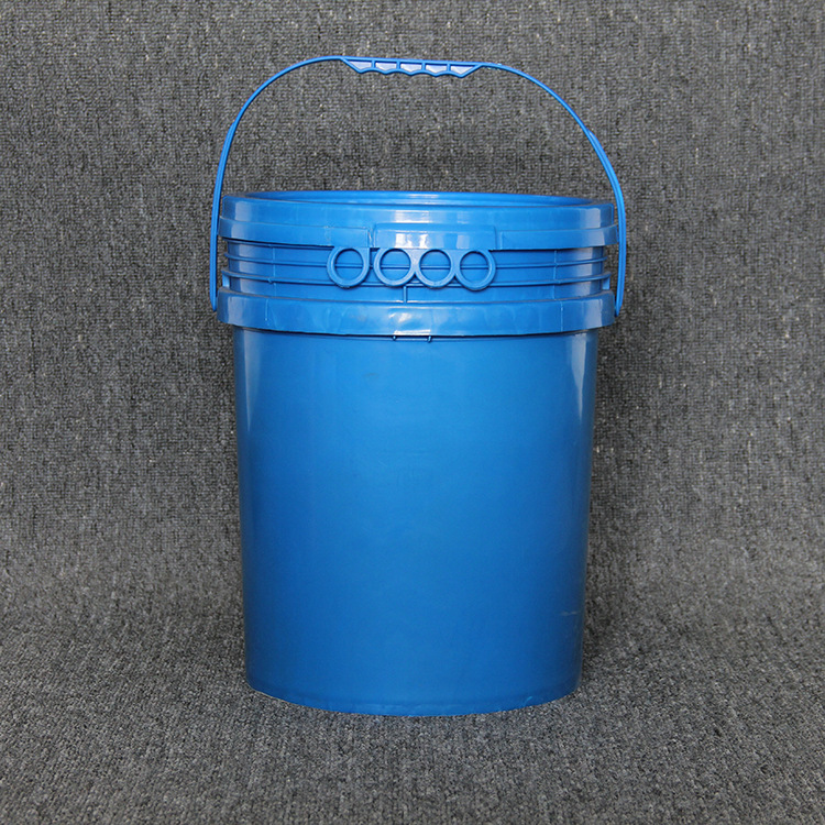 厂家供应 蓝色美式塑料桶 20l塑料涂料