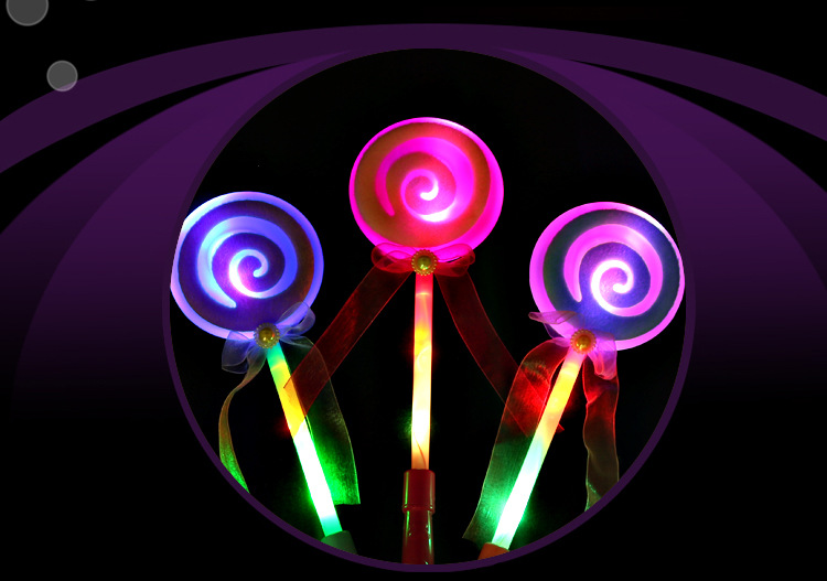 发光魔法棒 闪光仙女棒 儿童玩具批发led棒棒糖夜市地摊货源玩具