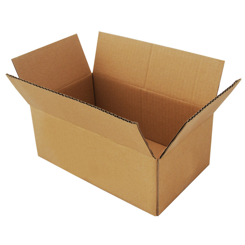 邮政半高箱扁盒大开口长方形纸盒包装盒快递打包发货物流快递纸箱