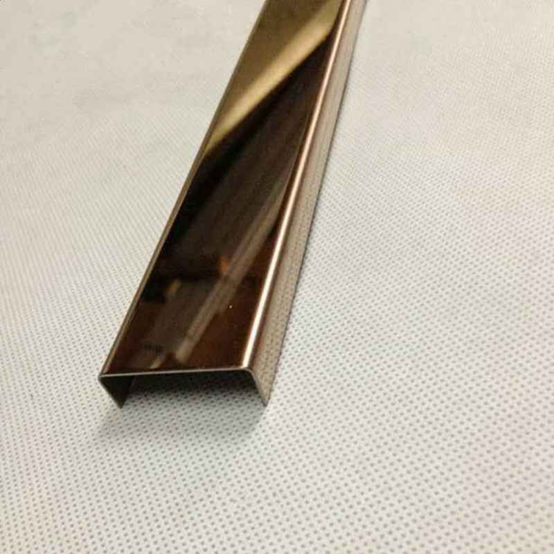 304 不锈钢包柱包边条 不锈钢墙角装饰条 不锈钢u型装饰条