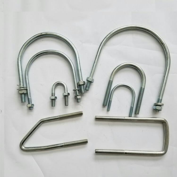 圆钢u型管卡(jb/zq4519-97系列u型管子卡箍)