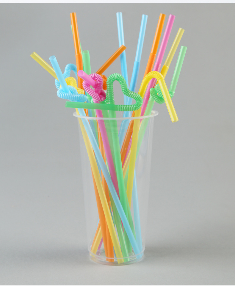 一次性吸管 果汁吸管 艺术吸管 塑料吸管 果汁吸管 约支60根每包