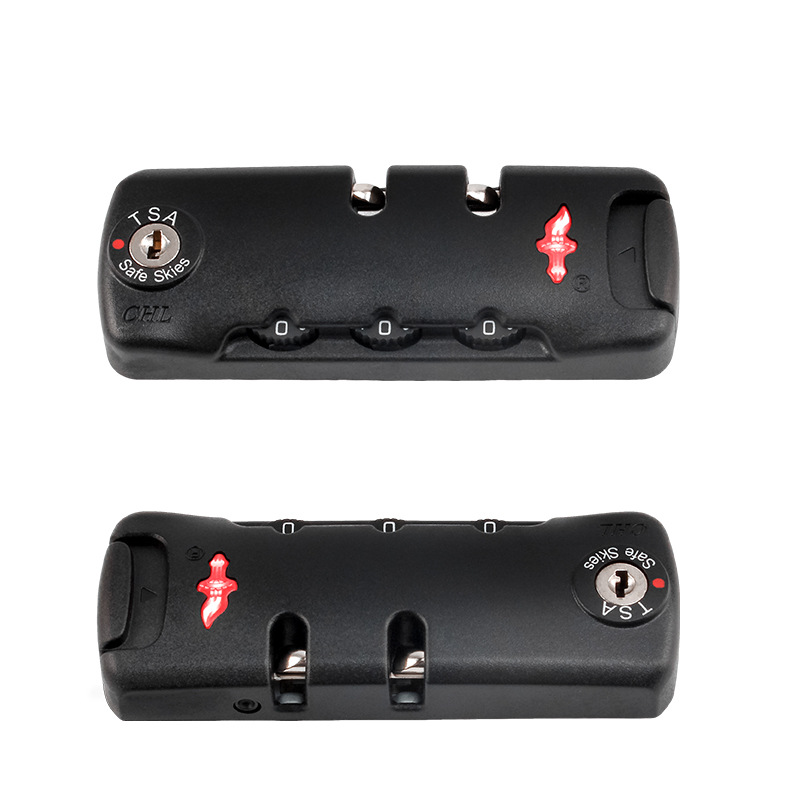 新品上市hd050a火炬海关锁tsa801箱包密码锁海关锁厂家现货批发