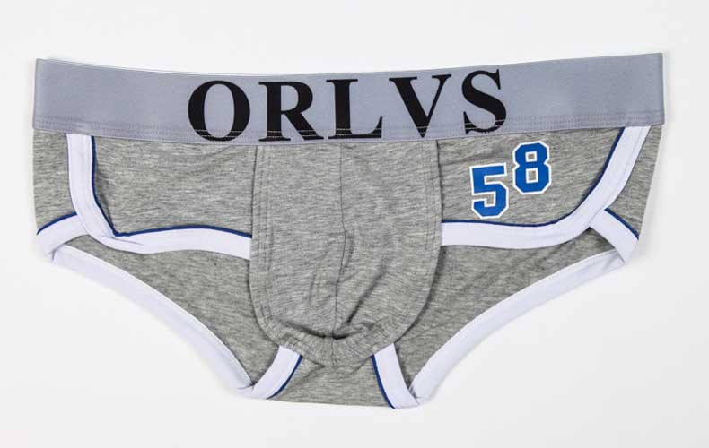 出口欧美货源ae男士棉质内裤 新款超低腰激凸小三角裤男性orbs39