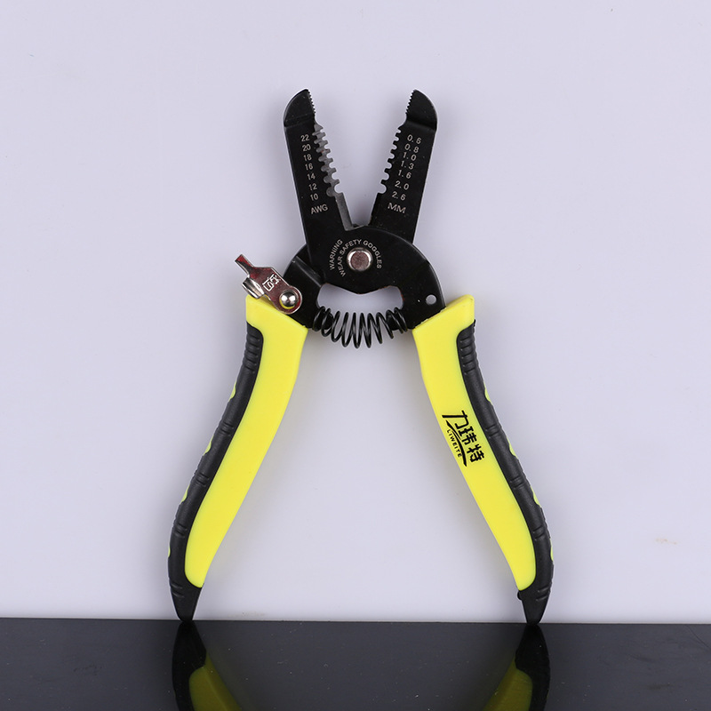 力玮特7寸7档剥线钳 自动剥线钳多功能剥线钳 压线钳五金工具批发