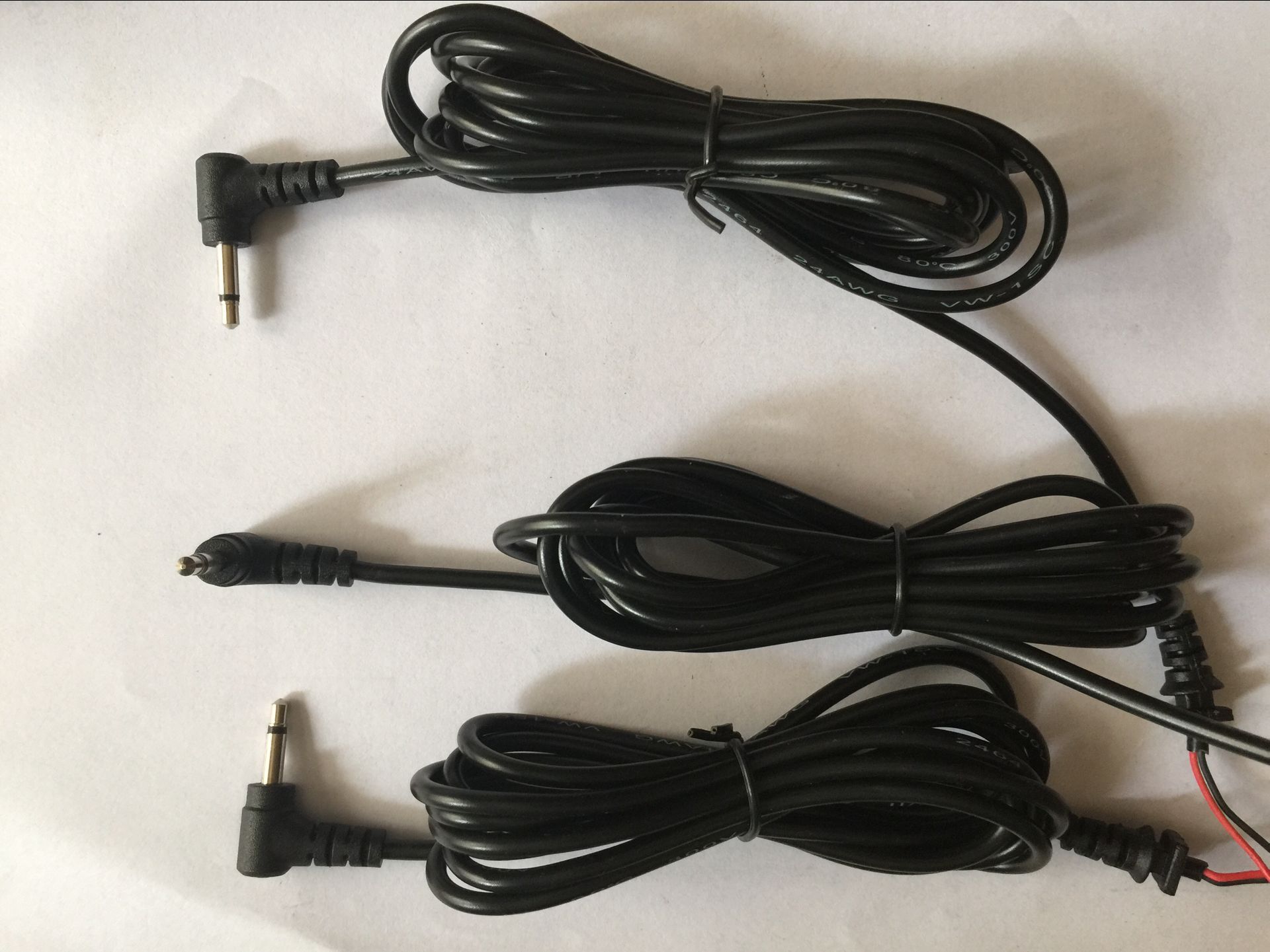 5mm单音频插头 3.5单声道音频线90度弯头