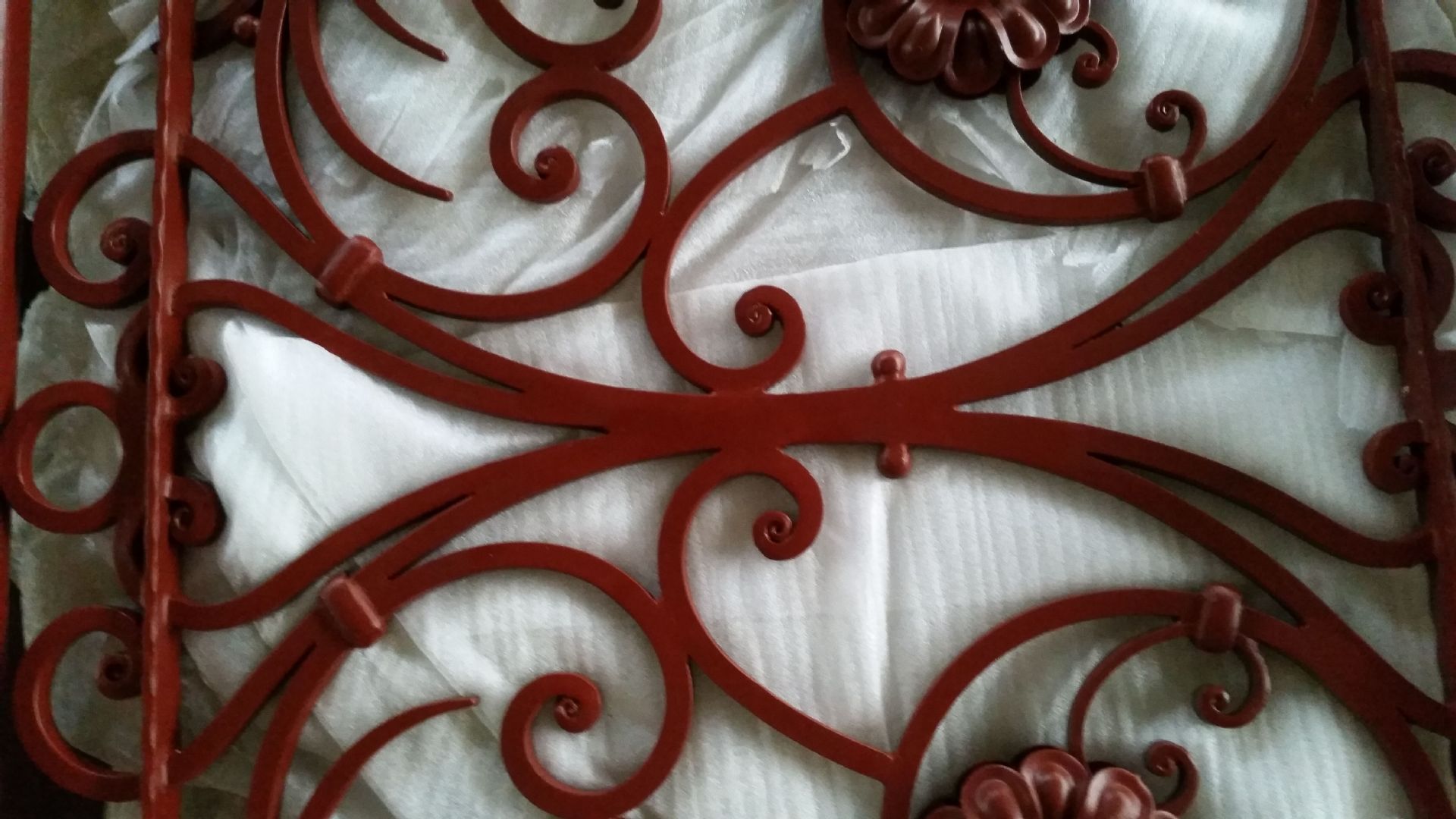 铁艺弯花细节图