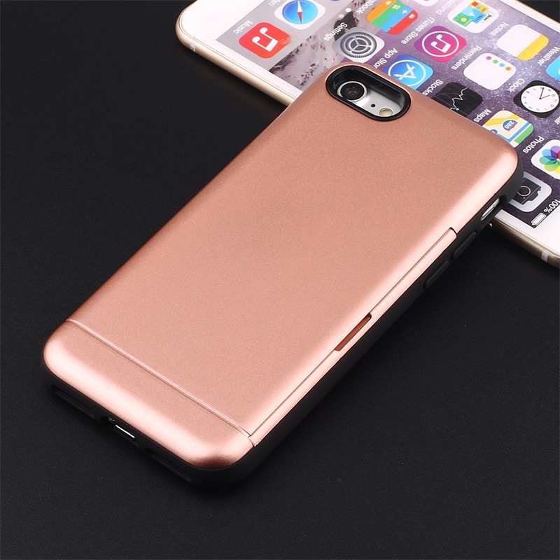 iphone7g卡宴二代插卡手机壳 防摔抗震二合一苹果7g手机套批发