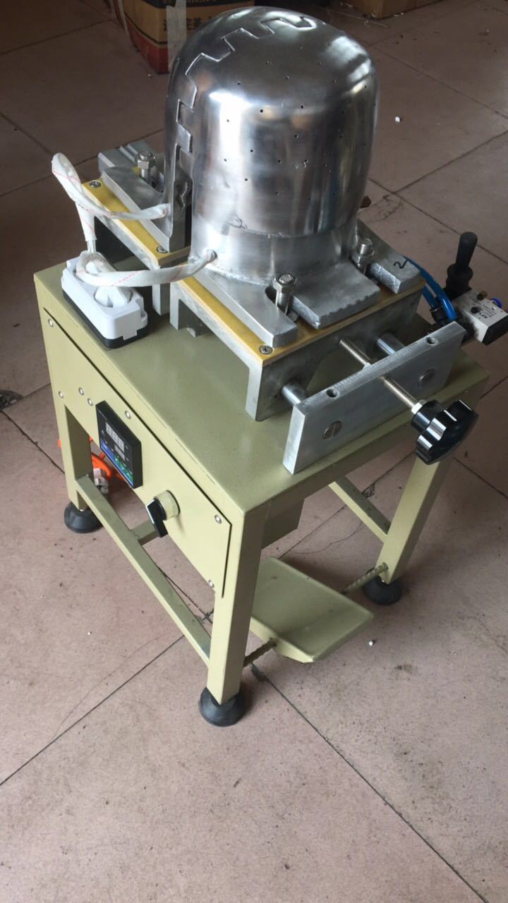 厂家直销订做简易烫帽机价格实惠气动脚踩帽子定型机